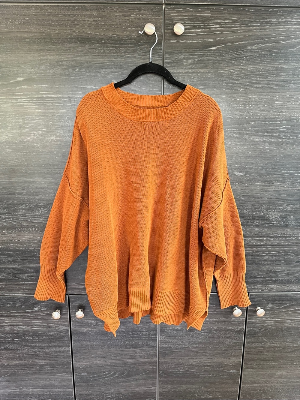 Nutmeg Natural Reflections Oversized Sweater Med